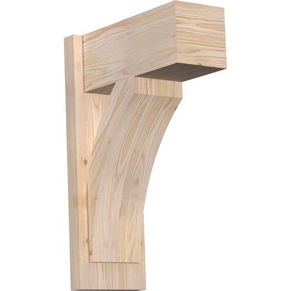 Ekena Millwork Thorton Block Smooth Outlooker, Douglas Fir, 7 1/2"W x 16"D x 24"H OUT08X16X24THR05SDF - main